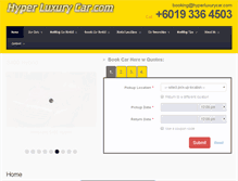 Tablet Screenshot of hyperluxurycar.com